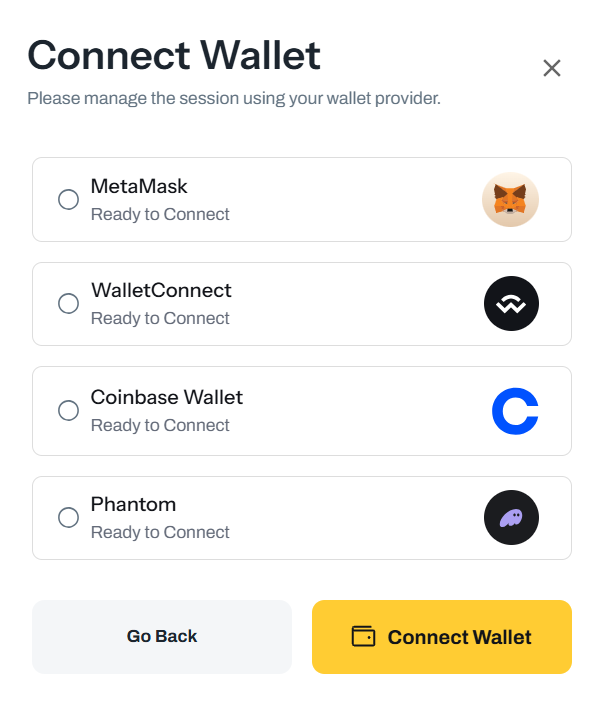 Connect Your Wallet